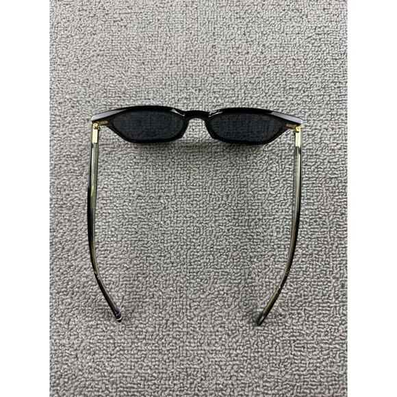 Tommy Hilfiger Sunglasses Black Stripe Square Frame TH Logo With Case UV Protect - Picture 4 of 11